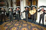 Entertainment during the cocktail hour  at the Casita Maria  70th. Anniversary Fiesta  at the Plaza Hotel  on October 19, 2004 in Manhattan, N.Y. photo by Rob Rich copyright 2004 516-676-3939  robwayne1@aol.com