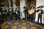 Entertainment during the cocktail hour  at the Casita Maria  70th. Anniversary Fiesta  at the Plaza Hotel  on October 19, 2004 in Manhattan, N.Y. photo by Rob Rich copyright 2004 516-676-3939  robwayne1@aol.com