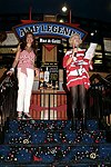 Cochairs Lauren Vernon and Lyn Paulsin at the Children's Advocacy Center of Manhattan's 8th. Annual Bowling Bowl at the Chelsea Pier on May 12, 2004. (photo by Rob Rich copyright 2004<br>516-676-3939)