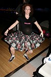 Deborah Lederman at the Children's Advocacy Center of Manhattan's 8th. Annual Bowling Bowl at the Chelsea Pier on May 12, 2004. (photo by Rob Rich copyright 2004<br>516-676-3939)