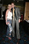 Michele Herbert and  Barbara de Portago at the Children's Advocacy Center of Manhattan's 8th. Annual Bowling Bowl at the Chelsea Pier on May 12, 2004. (photo by Rob Rich copyright 2004<br>516-676-3939)