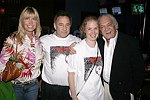 Lisa Gastineau, Michael Caplin, Christine Crow,and Marty Richards  at the Children's Advocacy Center of Manhattan's 8th. Annual Bowling Bowl at the Chelsea Pier on May 12, 2004. (photo by Rob Rich copyright 2004<br>516-676-3939)