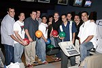 Members of the NYFD at the Children's Advocacy Center of Manhattan's 8th. Annual Bowling Bowl at the Chelsea Pier on May 12, 2004. (photo by Rob Rich copyright 2004<br>516-676-3939)