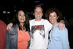 Jewell Jackson McCabe, Jim and Katie Robinson at the Children's Advocacy Center of Manhattan's 8th. Annual Bowling Bowl at the Chelsea Pier on May 12, 2004. (photo by Rob Rich copyright 2004<br>516-676-3939)