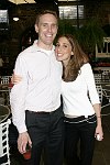 Stephen Larkin and Julie Greenberg    at the 2nd Annual Golf Outing to benefit the Wipe Out Leukemia Forever Foundation at the Winged Foot Golf Club on July 26, 2004 in Mamaroneck, N.Y. photo by Rob Rich copyright 2004 516-676-3939 robwayne1@aol.com