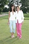 Marcy Goodman and Pamela Liebman   at the 2nd Annual Golf Outing to benefit the Wipe Out Leukemia Forever Foundation at the Winged Foot Golf Club on July 26, 2004 in Mamaroneck, N.Y. photo by Rob Rich copyright 2004 516-676-3939 robwayne1@aol.com