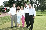 Stuart Weisenfeld, Marcy Goodman,Pam Liebman,Neal Sroka,Paul Goodman at the 2nd Annual Golf Outing to benefit the Wipe Out Leukemia Forever Foundation at the Winged Foot Golf Club on July 26, 2004 in Mamaroneck, N.Y. photo by Rob Rich copyright 2004 516-676-3939 robwayne1@aol.com