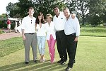 Stuart Weisenfeld, Marcy Goodman,Pam Liebman,Neal Sroka,Paul Goodman at the 2nd Annual Golf Outing to benefit the Wipe Out Leukemia Forever Foundation at the Winged Foot Golf Club on July 26, 2004 in Mamaroneck, N.Y. photo by Rob Rich copyright 2004 516-676-3939 robwayne1@aol.com