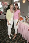 Brenda Lane and Lynn Grossman at the Evelyn Lauder Breast Cancer Golf Tournament at Hampton Hills Golf Course in Westhamtpon on 8-5-04.<br>photo by Rob Rich copyright 2004 516-676-3939  robwayne1@aol.com