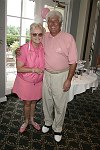 Jane and Joe Pontarelli  at the Evelyn Lauder Breast Cancer Golf Tournament at Hampton Hills Golf Course in Westhamtpon on 8-5-04.<br>photo by Rob Rich copyright 2004 516-676-3939  robwayne1@aol.com