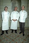 Laurent Richard, Jacques Sorci, and Claude Goddard at the March of Dimes Gourmet Gala 2004 at the Pierre Hotel in Manhattan on October 18, 2004. photo by Rob Rich copyright 2004  516-676-3939 robwayne1@aol.com