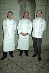 Laurent Richard, Jacques Sorci, and Claude Goddard  at the March of Dimes Gourmet Gala 2004 at the Pierre Hotel in Manhattan on October 18, 2004. photo by Rob Rich copyright 2004  516-676-3939 robwayne1@aol.com