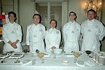 Thomas Burnham, Henri Viain, Susal Lifrieri, Ben Buckley, and Greg Stott at the March of Dimes Gourmet Gala 2004 at the Pierre Hotel in Manhattan on October 18, 2004. photo by Rob Rich copyright 2004  516-676-3939 robwayne1@aol.com