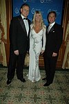 Danny Rosenblum, Lisa Gastineau, and Zigfried Rackover  at the March of Dimes Gourmet Gala 2004 at the Pierre Hotel in Manhattan on October 18, 2004. photo by Rob Rich copyright 2004  516-676-3939 robwayne1@aol.com