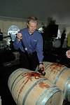 Winemaker Greg Gove  at the Peconic Bay Winery 3rd. Annual Thanksgiving Barrell Tasting on 11-21-04 in Cutchogue, N.Y., honoring Larry Forgione and benefitting the NYIT Culinary Arts Program.<br>photo by Rob Rich copyright 2004 516-676-3939 robwayne1@aol.com