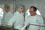   at the Peconic Bay Winery 3rd. Annual Thanksgiving Barrell Tasting on 11-21-04 in Cutchogue, N.Y., honoring Larry Forgione and benefitting the NYIT Culinary Arts Program.<br>photo by Rob Rich copyright 2004 516-676-3939 robwayne1@aol.com