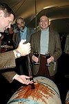 Alan Braverman  at the Peconic Bay Winery 3rd. Annual Thanksgiving Barrell Tasting on 11-21-04 in Cutchogue, N.Y., honoring Larry Forgione and benefitting the NYIT Culinary Arts Program.<br>photo by Rob Rich copyright 2004 516-676-3939 robwayne1@aol.com