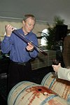 Winemaker Gregg Gove    at the Peconic Bay Winery 3rd. Annual Thanksgiving Barrell Tasting on 11-21-04 in Cutchogue, N.Y., honoring Larry Forgione and benefitting the NYIT Culinary Arts Program.<br>photo by Rob Rich copyright 2004 516-676-3939 robwayne1@aol.com