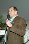 Winery owner Paul Lowerre  at the Peconic Bay Winery 3rd. Annual Thanksgiving Barrell Tasting on 11-21-04 in Cutchogue, N.Y., honoring Larry Forgione and benefitting the NYIT Culinary Arts Program.<br>photo by Rob Rich copyright 2004 516-676-3939 robwayne1@aol.com