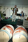 Paul Lowerre  at the Peconic Bay Winery 3rd. Annual Thanksgiving Barrell Tasting on 11-21-04 in Cutchogue, N.Y., honoring Larry Forgione and benefitting the NYIT Culinary Arts Program.<br>photo by Rob Rich copyright 2004 516-676-3939 robwayne1@aol.com