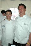Joe Plescia and Todd Jacobs from &quotTierra Mar&quot  at the Peconic Bay Winery 3rd. Annual Thanksgiving Barrell Tasting on 11-21-04 in Cutchogue, N.Y., honoring Larry Forgione and benefitting the NYIT Culinary Arts Program.<br>photo by Rob Rich copyright 2004 516-676-3939 robwayne1@aol.com