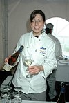 Melissa Genovese (NYIT)  at the Peconic Bay Winery 3rd. Annual Thanksgiving Barrell Tasting on 11-21-04 in Cutchogue, N.Y., honoring Larry Forgione and benefitting the NYIT Culinary Arts Program.<br>photo by Rob Rich copyright 2004 516-676-3939 robwayne1@aol.com