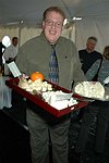 Al  Weiner from the Lucas Group  at the Peconic Bay Winery 3rd. Annual Thanksgiving Barrell Tasting on 11-21-04 in Cutchogue, N.Y., honoring Larry Forgione and benefitting the NYIT Culinary Arts Program.<br>photo by Rob Rich copyright 2004 516-676-3939 robwayne1@aol.com