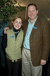 Winery owners Ursula and Paul Lowerre  at the Peconic Bay Winery 3rd. Annual Thanksgiving Barrell Tasting on 11-21-04 in Cutchogue, N.Y., honoring Larry Forgione and benefitting the NYIT Culinary Arts Program.<br>photo by Rob Rich copyright 2004 516-676-3939 robwayne1@aol.com