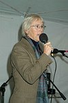 Louisa Hargrave  at the Peconic Bay Winery 3rd. Annual Thanksgiving Barrell Tasting on 11-21-04 in Cutchogue, N.Y., honoring Larry Forgione and benefitting the NYIT Culinary Arts Program.<br>photo by Rob Rich copyright 2004 516-676-3939 robwayne1@aol.com