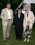 Bob Phillipson, Ina Garten and Daphne Phillipson at the 16th. Annual Planned Parenthood Hudson Peconic Benefit at the Home of Ina and Jeffrey Garten on  May 22, 2004 . photos by Rob Rich copyright 2004 516-676-3939  robwayne1@aol.com