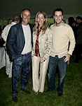 Richard, Rene, and Jonathan Steinberg at the 16th. Annual Planned Parenthood Hudson Peconic Benefit at the Home of Ina and Jeffrey Garten on  May 22, 2004 . photos by Rob Rich copyright 2004 516-676-3939  robwayne1@aol.com