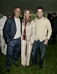 Richard, Rene, and Jonathan Steinberg at the 16th. Annual Planned Parenthood Hudson Peconic Benefit at the Home of Ina and Jeffrey Garten on  May 22, 2004 . photos by Rob Rich copyright 2004 516-676-3939  robwayne1@aol.com