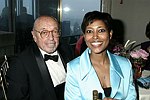 Ahmet Ertegun and Laysha  Ward from Target at the Pratt Legends Scholarship Benefit Gala Dinner at the Rainbow Room on 5-25-04<br>photo by Rob Rich copyright 2004<br>516-676-3939<br>robwayne1@aol.com