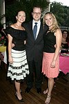 Caetlin Crawford, John Dessauer, and Justine Clisham at the Volunteers of America fundraiser at the Boat House in  Central Park on June 8, 2004 in N.Y.C.<br>photo by Rob Rich copyright 2004<br>516-676-3939<br>robwayne1@aol.com