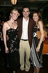 Holly and George Mattson and Deborah Strand at the Volunteers of America fundraiser at the Boat House in  Central Park on June 8, 2004 in N.Y.C.<br>photo by Rob Rich copyright 2004<br>516-676-3939<br>robwayne1@aol.com