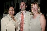 Melania Tanton, Joseph Taglivia, and Martha Witte at the Volunteers of America fundraiser at the Boat House in  Central Park on June 8, 2004 in N.Y.C.<br>photo by Rob Rich copyright 2004<br>516-676-3939<br>robwayne1@aol.com