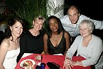 Joanna Hadjiyanis, Lili Arbogast, Marjorie Carmelia, Sylvia rubens, and Jeoff Feuer at the Volunteers of America fundraiser at the Boat House in  Central Park on June 8, 2004 in N.Y.C.<br>photo by Rob Rich copyright 2004<br>516-676-3939<br>robwayne1@aol.com