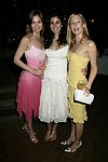 Abigail Klem, Halleh Amir, and Amanda Giamportone at the Volunteers of America fundraiser at the Boat House in  Central Park on June 8, 2004 in N.Y.C.<br>photo by Rob Rich copyright 2004<br>516-676-3939<br>robwayne1@aol.com