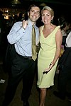 Glenn Tobias and Melissa Dingman at the Volunteers of America fundraiser at the Boat House in  Central Park on June 8, 2004 in N.Y.C.<br>photo by Rob Rich copyright 2004<br>516-676-3939<br>robwayne1@aol.com