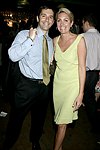 Glenn Tobias and Melissa Dingman at the Volunteers of America fundraiser at the Boat House in  Central Park on June 8, 2004 in N.Y.C.<br>photo by Rob Rich copyright 2004<br>516-676-3939<br>robwayne1@aol.com