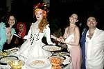 Dessert time at the Volunteers of America fundraiser at the Boat House in  Central Park on June 8, 2004 in N.Y.C.<br>photo by Rob Rich copyright 2004<br>516-676-3939<br>robwayne1@aol.com